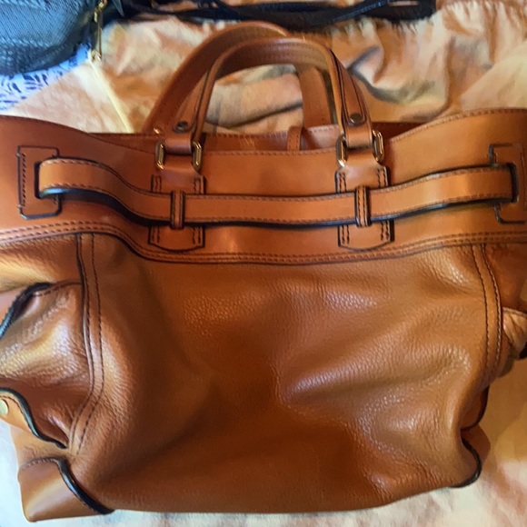 brown burberry bag nova check inside - Picture 4 of 4